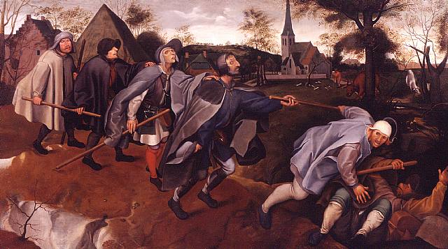 لوحة مَثَل العميان